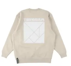 TANGRAM グラフィックスウェット ベージュ