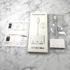 iPhone対応 SD TF USB カードリーダーのサムネイル