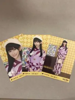 乃木坂46 池田瑛紗 真夏の全国ツアー2026 浴衣 生写真 3種 コンプ