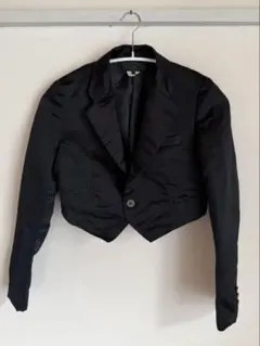 COMME des GARCONS GIRL ラウンドカラーストライプジャケット - メルカリ