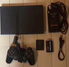 【動作良好】PS2薄型本体/すぐ遊べるセット SCPH-70000