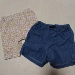 西松屋　UNIQLO　ベビーパンツ