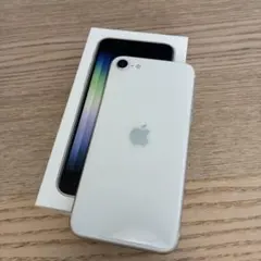 Apple iPhone SE (第3世代) ホワイト 本体 SIMフリー