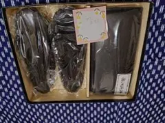 黒の草履とバッグのセット