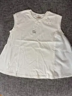 petit mainホワイトTシャツ 140のサムネイル