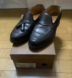 Berwick 1707 ダークブラウン タッセルローファー　訳あり価格