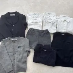 familiar 100㎝ポロシャツ　ベスト　ジャケット　短パン　入園式　お受験