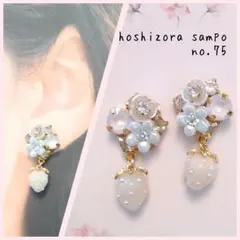✴no.75✴　ハンドメイドピアス・イヤリング