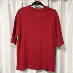ジャーナルスタンダード ⭐️ Tシャツ　トップス　ニット　レッド　無地のサムネイル