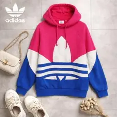 adidas アディダス メンズ スウェットパーカー M ビッグトレフォイル