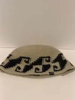 stussy waves knit bucket hat