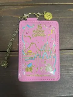 JAL オリジナル　東京ディズニーリゾート 35周年記念 パスケース