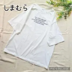 しまむら FLASH BLUE フラッシュブルー レター Tシャツのサムネイル