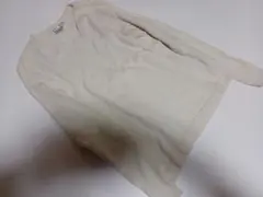 NIKE GOLF オフホワイトVネック Lサイズ