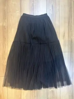 リリアンカラット　チュールスカート　ブラック　サイズ1 S