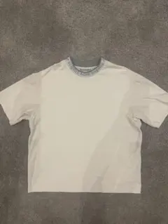 Acne Studios ブラック Tシャツ Mですが普段Lの方が良いです。のサムネイル