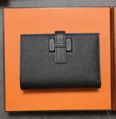 新品】エルメス 刻印Kべアン コンパクト Hロゴ 二つ折り 財布 2025年 