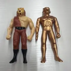 タイガーマスク ザ・ライオンマン ソフビ アニメ フィギュア レア