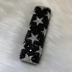 さーゆうゆうメルカリ便☆iQOSイルマワンデコケースセット iQOSイルマワンケース デコ 黒iQOSデコケース アイコスケース NO