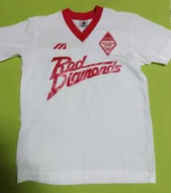 Mizuno ＪリーグRed Diamonds VネックTシャツ 150cm