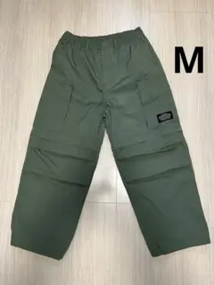 GU × UNDERCOVER 2WAYヘリクルーパンツ オリーブ M