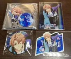 和泉三月 シャフユニ PLAY GAME!! アクスタ 缶バッジ カード