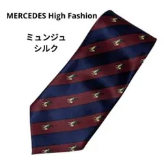 美品☆MERCEDES High Fashion ネクタイ 騎士 ハンドメイド