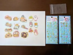 タイルシール フワフワらびちゃんまじかる みゅーちゃん おぱんちゅ はちさん