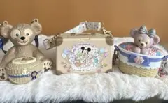 ディズニー　ダッフィー&フレンズ　スーベニア スナックケース