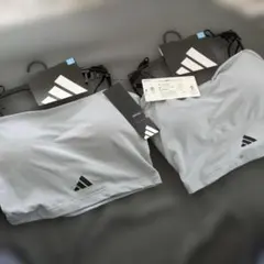 新品adidasミニブラキャミ2枚セット　L