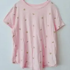 【希少】OLD NAVY オールドネイビー バナナ柄 Tシャツ ピンク M〜Lのサムネイル