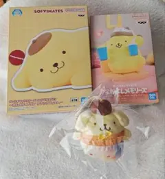 【ポムポムプリン】サンリオキャラクターズ　【3個セット】