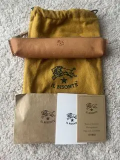 IL BISONTE レザーペンケース