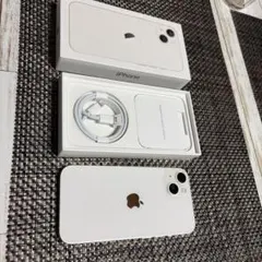 Apple iPhone 13 ホワイト 本体 充電ケーブル付き