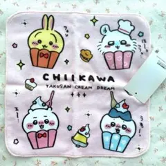 ちいかわ　カップケーキ　ハンカチのサムネイル