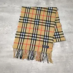 【80~90s_vintage】BURBERRY WoolMuffler 英国製