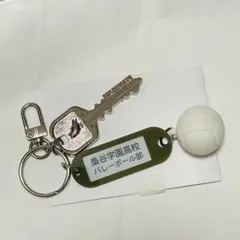 【12日まで値下げ中】ハイキュー 高校名付き鍵チャームキーホルダー 梟谷高校