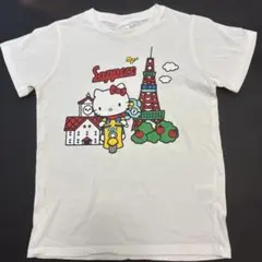 Hello Kitty Sapporo Tシャツ ホワイトXS 札幌限定　美品のサムネイル