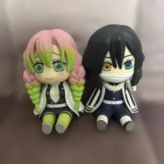 鬼滅の刃　伊黒小芭内＆甘露寺蜜璃　ぽてっとフィギュア　セット 鬼滅の刃 フィギュア 絆ノ装 伊黒小芭内 甘露寺蜜璃 セット - メルカリ