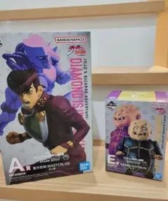 ジョジョの奇妙な冒険 一番くじ ダイアモンドは砕けない A賞、E賞