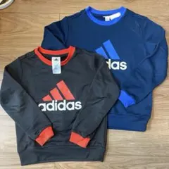 【まとめ売り】adidas アディダス　トレーナー　120 130 2枚セット