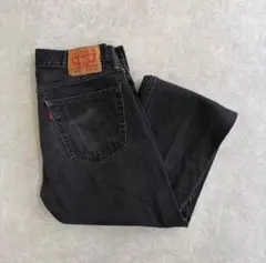 LEVI’S 505 ブラックデニム