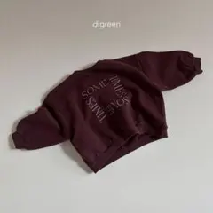 韓国子供服　digreen Sometimes mtm バーガンディ　S