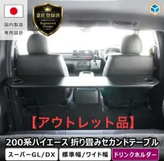 200系ハイエース標準・ワイド対応 防音断熱窓埋めレザーパネル 車中泊
