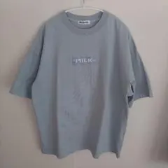 MILKFED. バックプリント 半袖Tシャツ ライトブルーのサムネイル