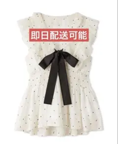 即日発送】 SNIDEL シアーペプラムリボンブラウス DOT ドット | Mercari