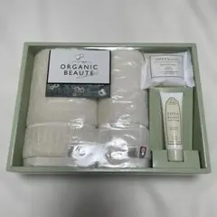 ORGANIC BEAUTE 今治タオル&ハンドクリーム・ソープセット