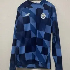 正規品　マンチェスター・シティ 22/23 プレマッチ ニットトップ L 未使用