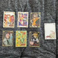 七つの大罪クリアカード7枚セット