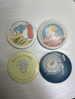 ジブリ　缶バッジ4個セット